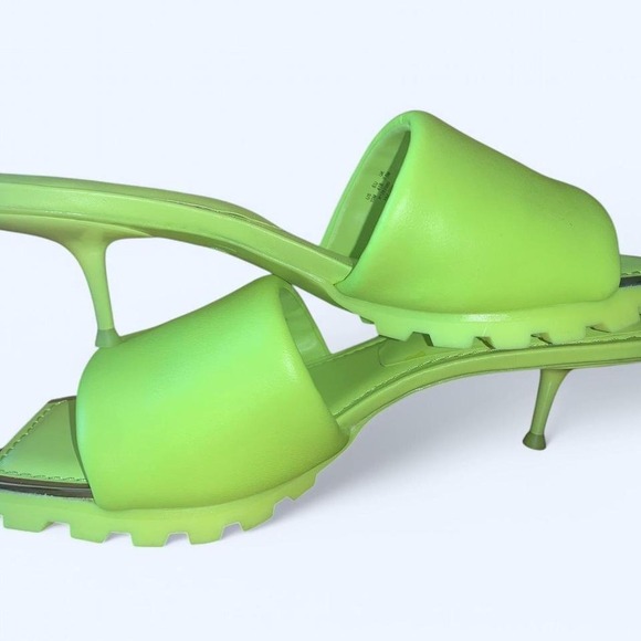 DKNY Neon "Zest" Slip On Kitten Heels - Picture 2 of 5